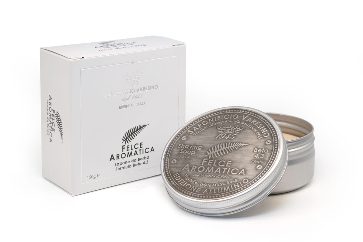 

Saponificio Varesino Felce Aromatica, Мыло для бритья 4.3, 150г