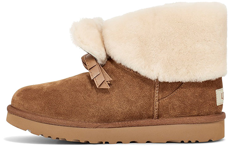 Ботинки зимние UGG WMNS Classic Mini II CNY, коричневый — фото 2