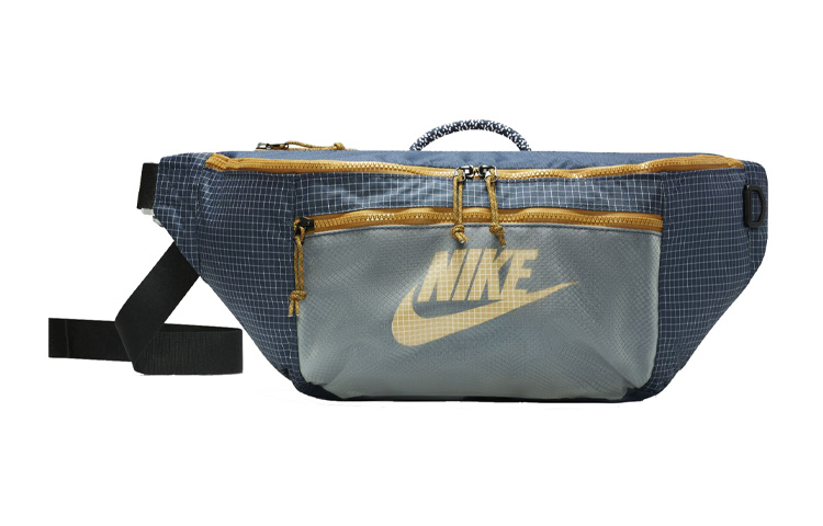 

Nike Нейлоновая поясная сумка через плечо унисекс темно-синяя, Dark Blue