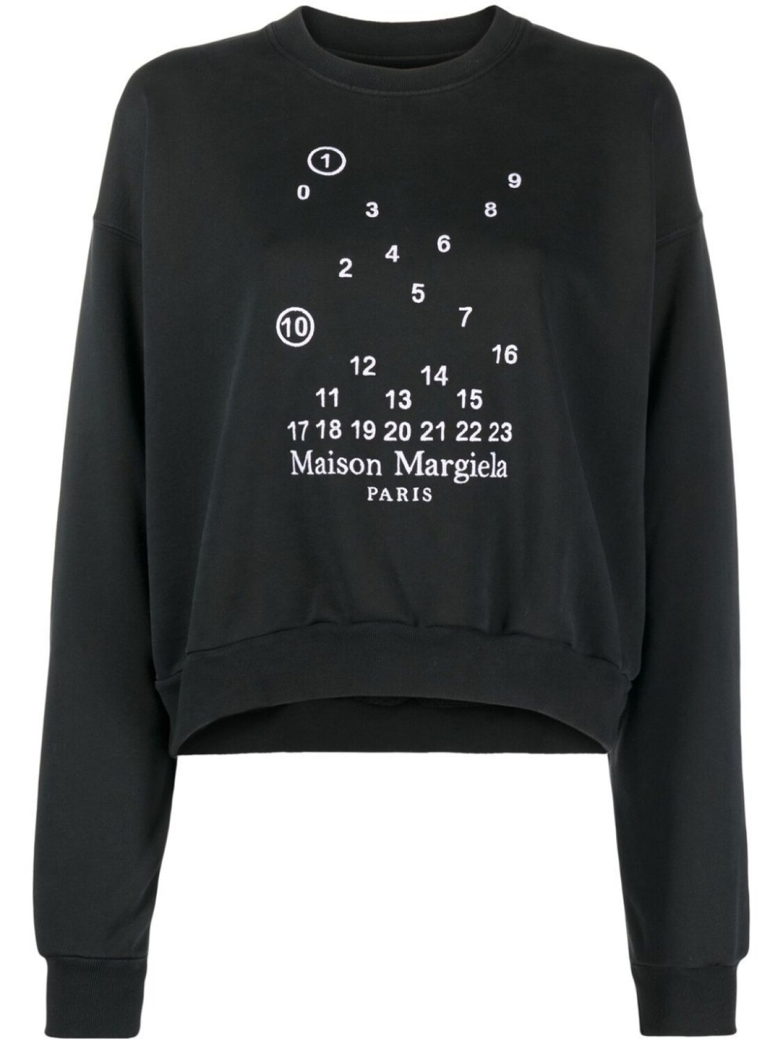 

Maison Margiela толстовка с логотипом, черный