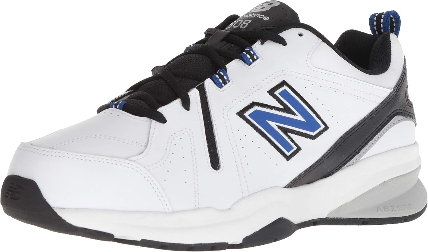 

Кроссовки New Balance 608 V5 Casual Comfort для мужчин, White/Team Royal/Black