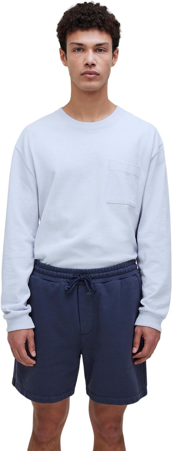 

Шорты Madewell The McCarren 7" Midweight Sweat Shorts, цвет Dark Baltic