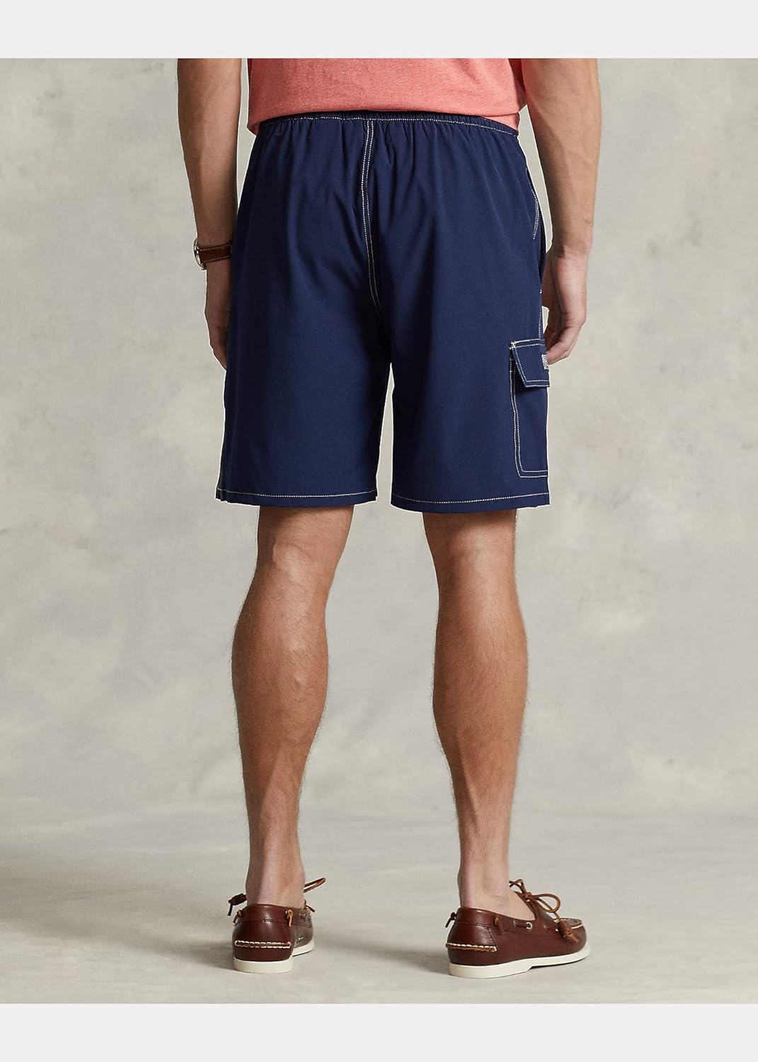 Мужские плавки-шорты Kailua Classic Fit POLO RALPH LAUREN длиной 8,5 дюймов, Newport Navy — фото 4