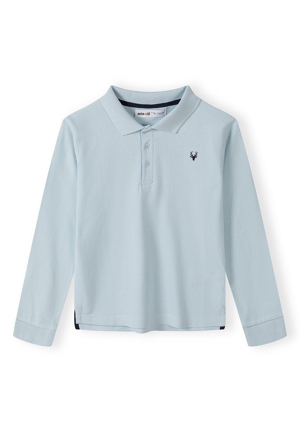 

Поло LONG SLEEVE POLO STANDARD MINOTI, светло-голубой