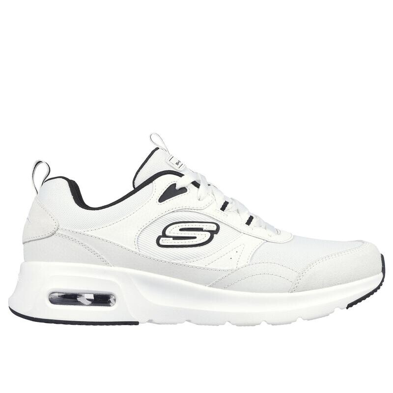

Мужские кроссовки Skechers для ходьбы 232646_WBK Белый со шнурками, цвет blanco
