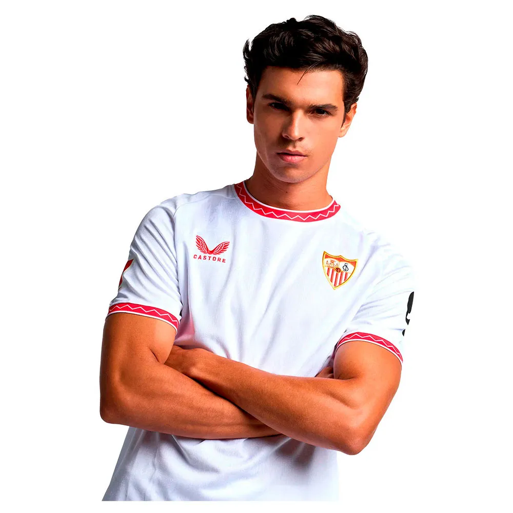 

Футболка с коротким рукавом Castore Sevilla FC 24/25 Replica home, белый