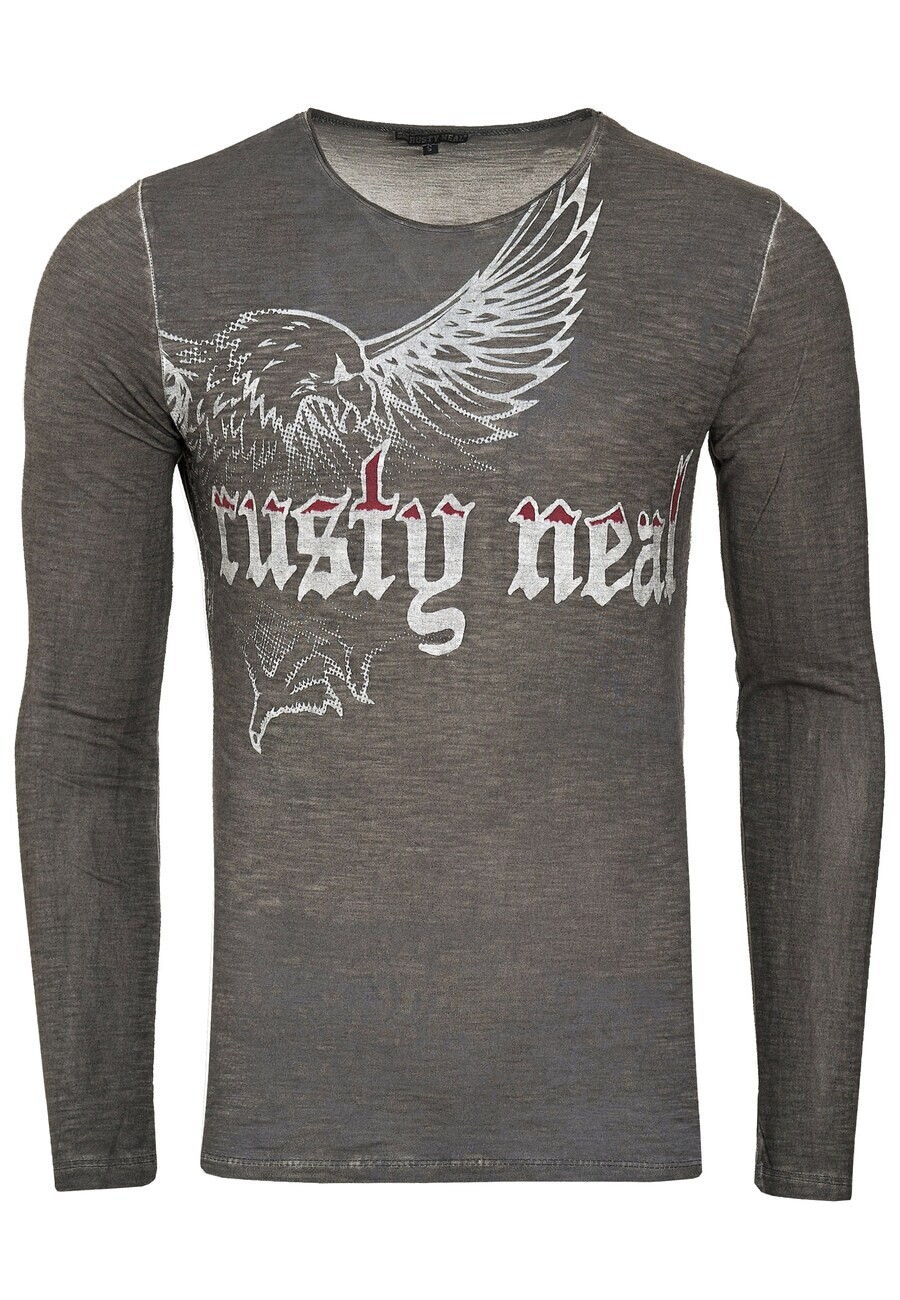 

Лонгслив Rusty Neal Shirt, антрацит