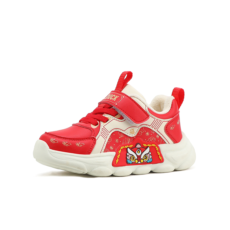 B.Duck Yellow Duck Anti Kick Lightweight Cushioning Thermal Low top Kids Lifestyle Shoes Children Aged 3 7 Years Old — фото 3