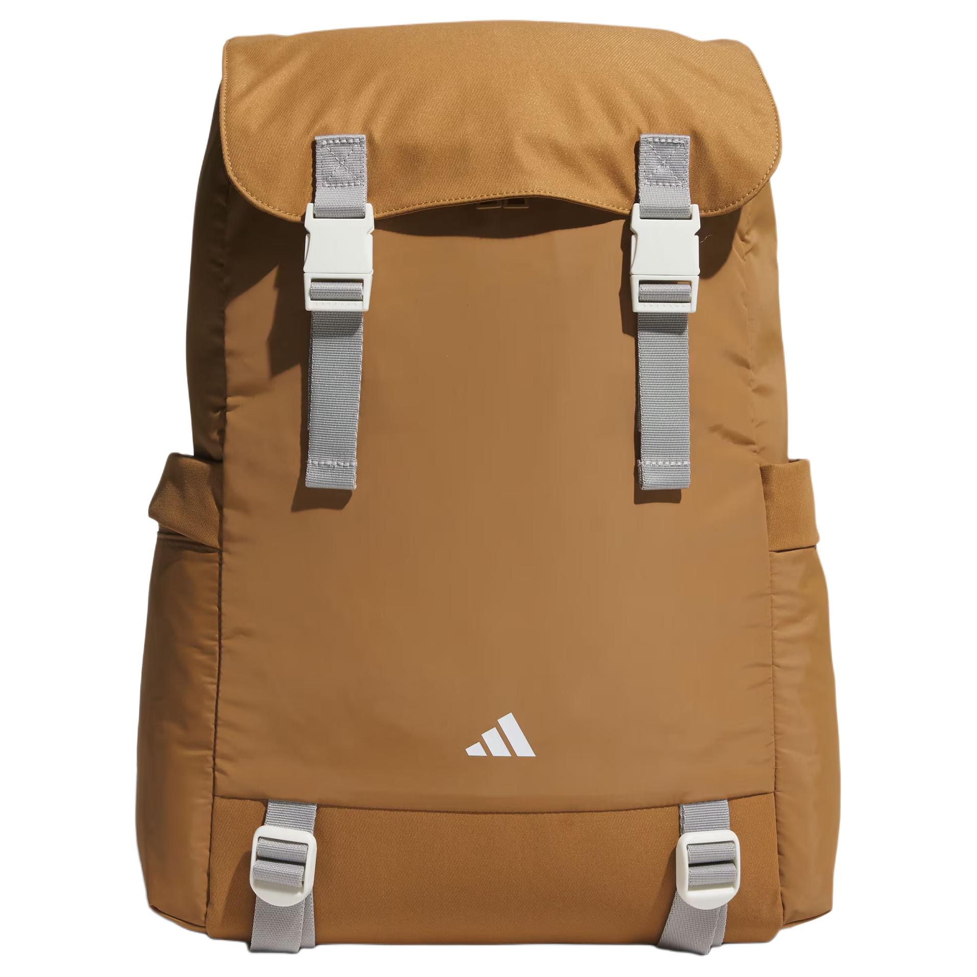 

Adidas Рюкзак из переработанного полиэстера, стандартный, унисекс, пустынно-коричневый и светло-серый