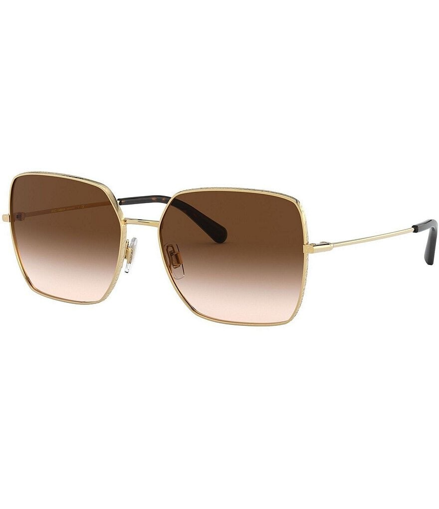 

Dolce & Gabbana Женские квадратные солнцезащитные очки Dg2242 57 мм, золотой