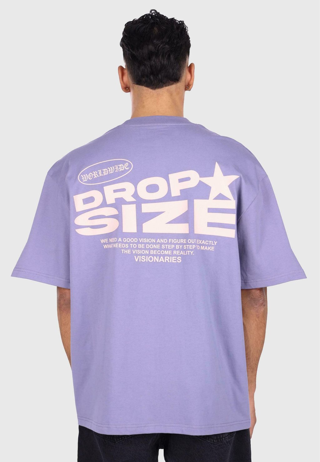 

Футболка с принтом Dropsize, синий