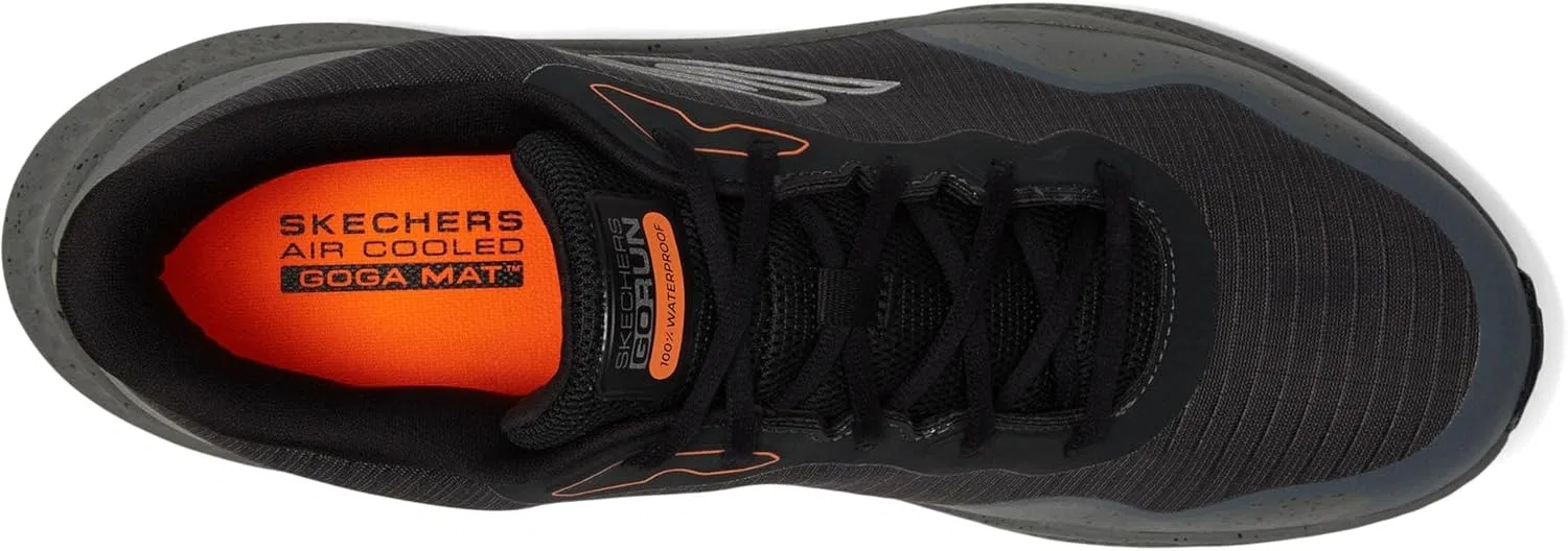 Мужские водонепроницаемые кроссовки Skechers Go Run Consistent 2.0-100%, Charcoal Textile Synthetic — фото 2