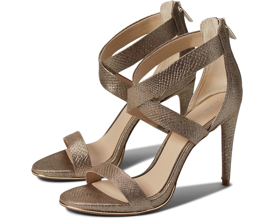 

Туфли Kenneth Cole New York Brooke Cross Sandal, цвет Champagne