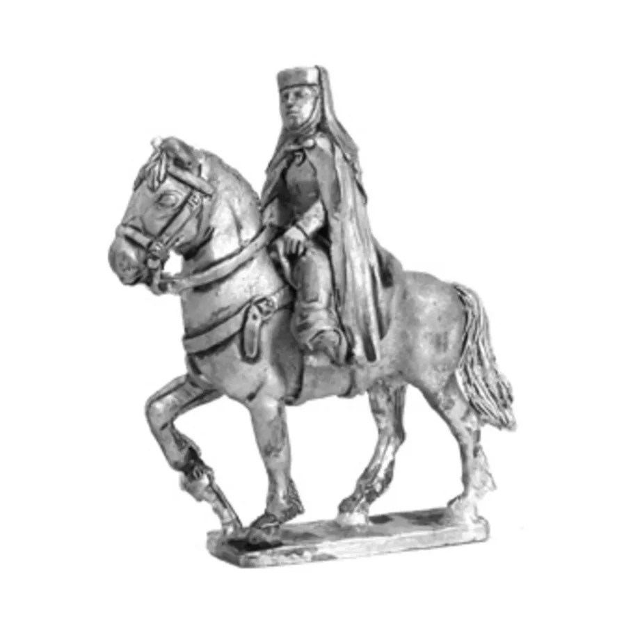 

Средневековая дама на лошади, Historical Miniatures - Medieval - Citizens (28mm) (Mirliton SG)