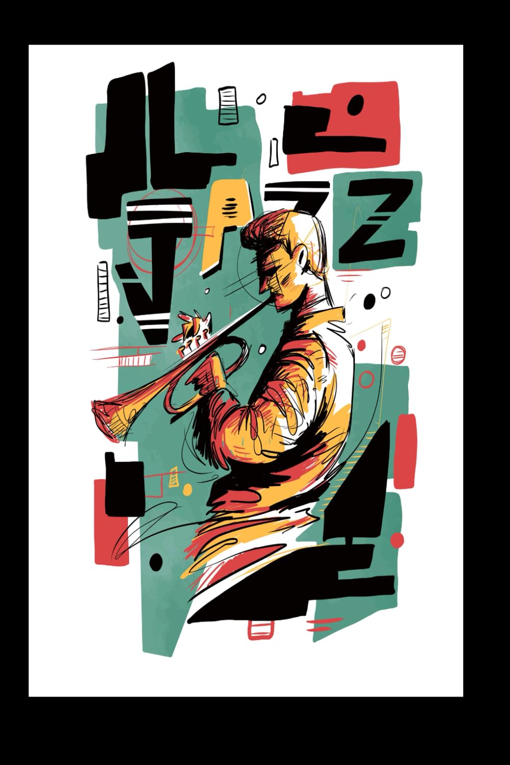 

Jazz Notebook: Jazz Notebook, Dot-Graph Journal or Notebook (6x9 Inches) with 120 Pages (German Edition) (Independently published)