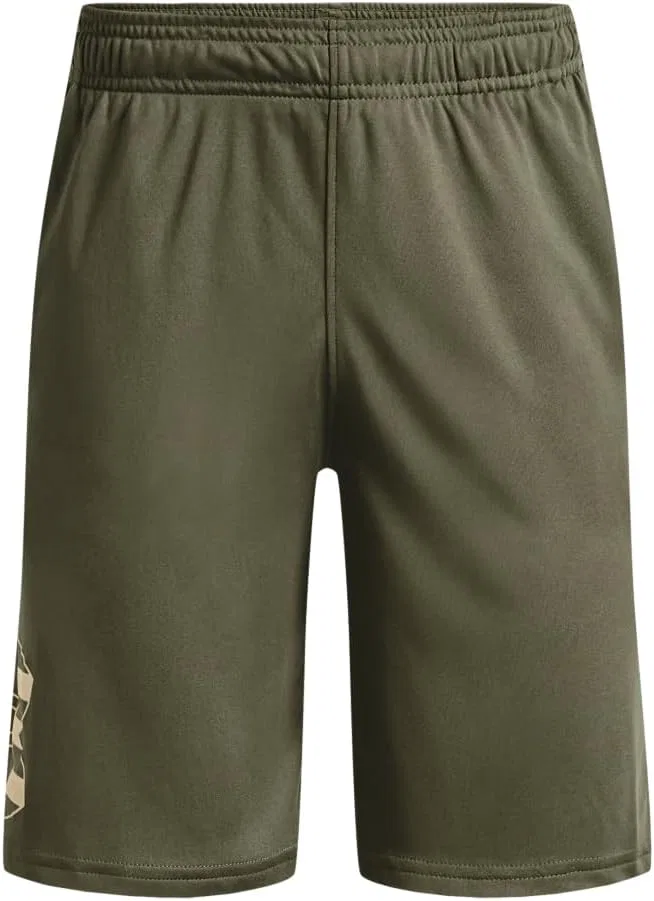 Детские шорты Under Armour Freedom Prototype, (390) Marine Od Green//Desert Sand