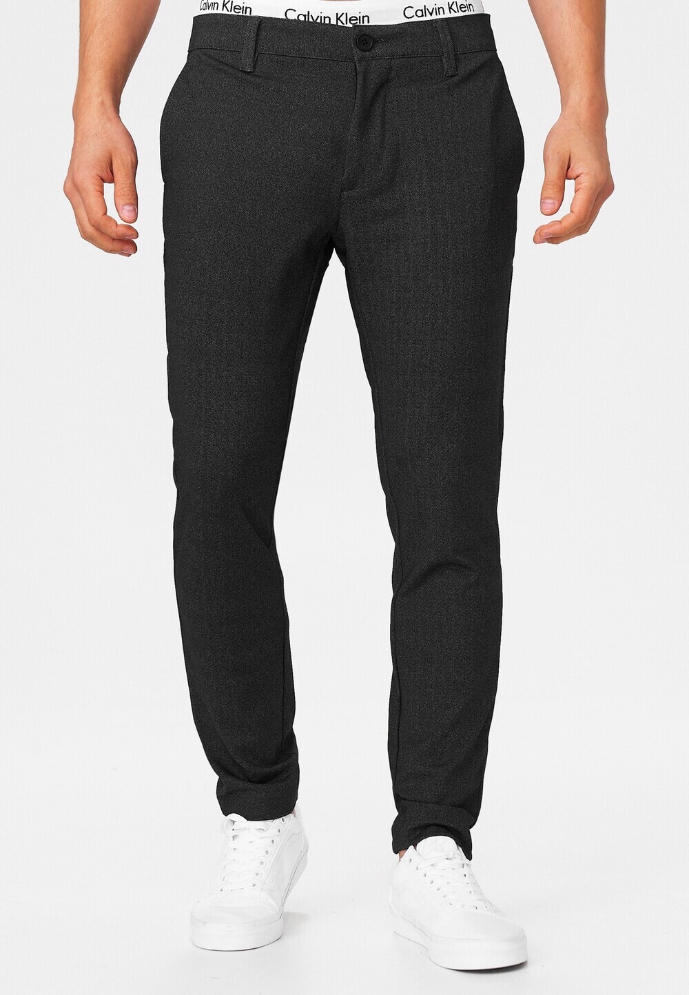 

Обычные брюки чинос INDICODE JEANS Rodekro, темно-серый