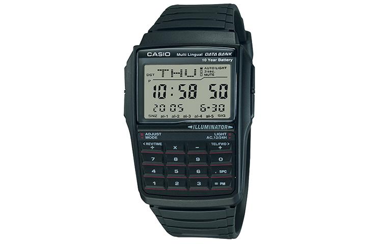 

Мужские молодежные часы Casio DBC-32-1A черные 50.4 мм