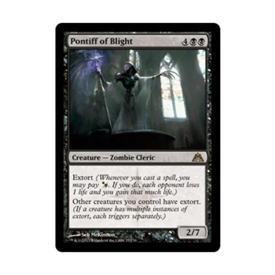 

CCG Понтифик Мора (клавиша R), MTG - Dragon's Maze