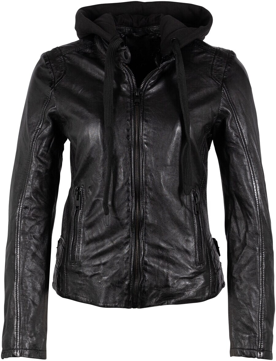 

Кожаная куртка Gipsy by Mauritius Between-Season Jacket Alya, черный
