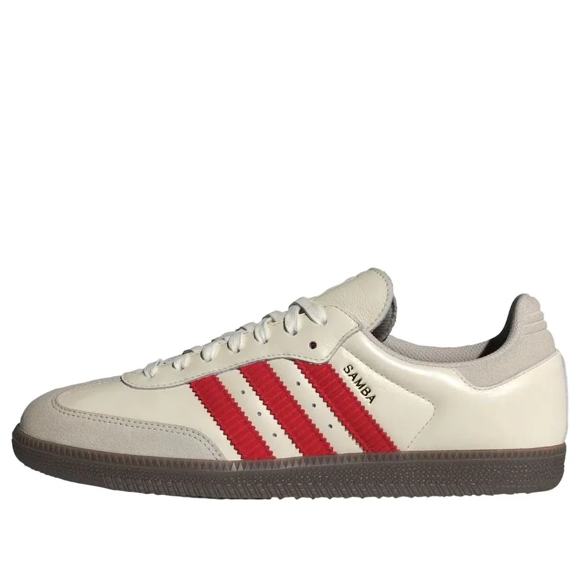 Кроссовки Adidas Samba OG Off White Better Scarlet Gum IH6815, белый