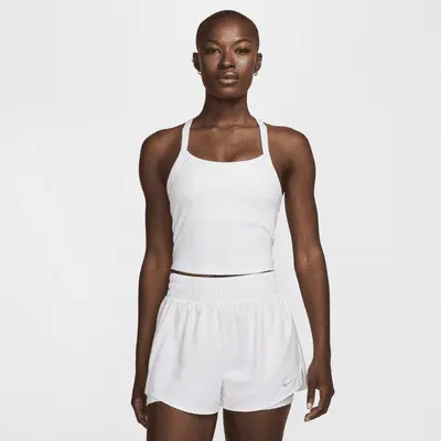 

Футболка Nike One Fitted, белый/черный