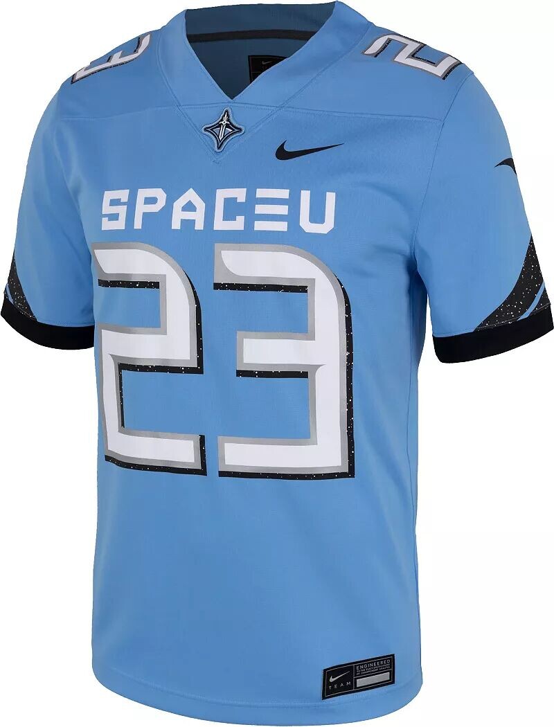 Мужская синяя футбольная майка Nike UCF Knights #1 Replica Space Football — фото 2