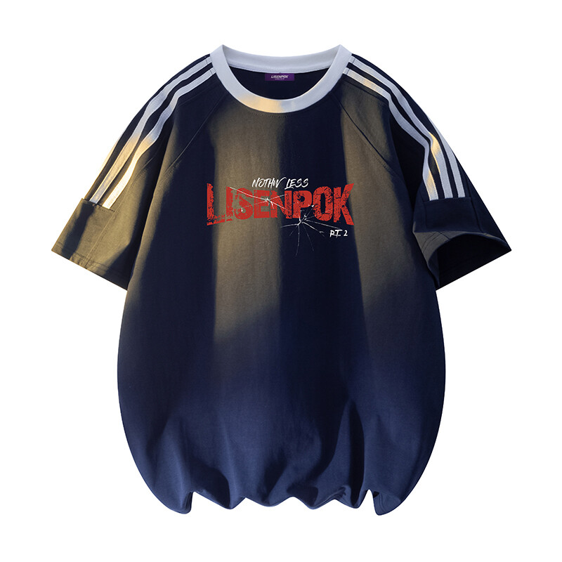 

Футболка унисекс Lisenpok, темно-синий