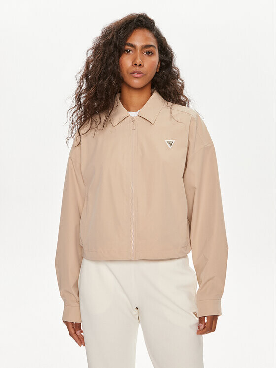 

Куртка стандартного кроя Guess, бежевый