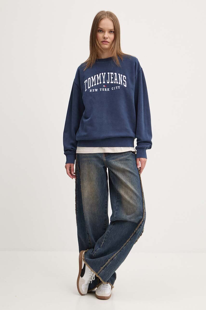 

Толстовка Tommy Jeans, темно-синий