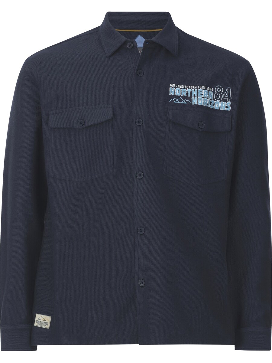 

Рубашка на пуговицах Comfort fit Jan Vanderstorm Knutgard , Dark blue