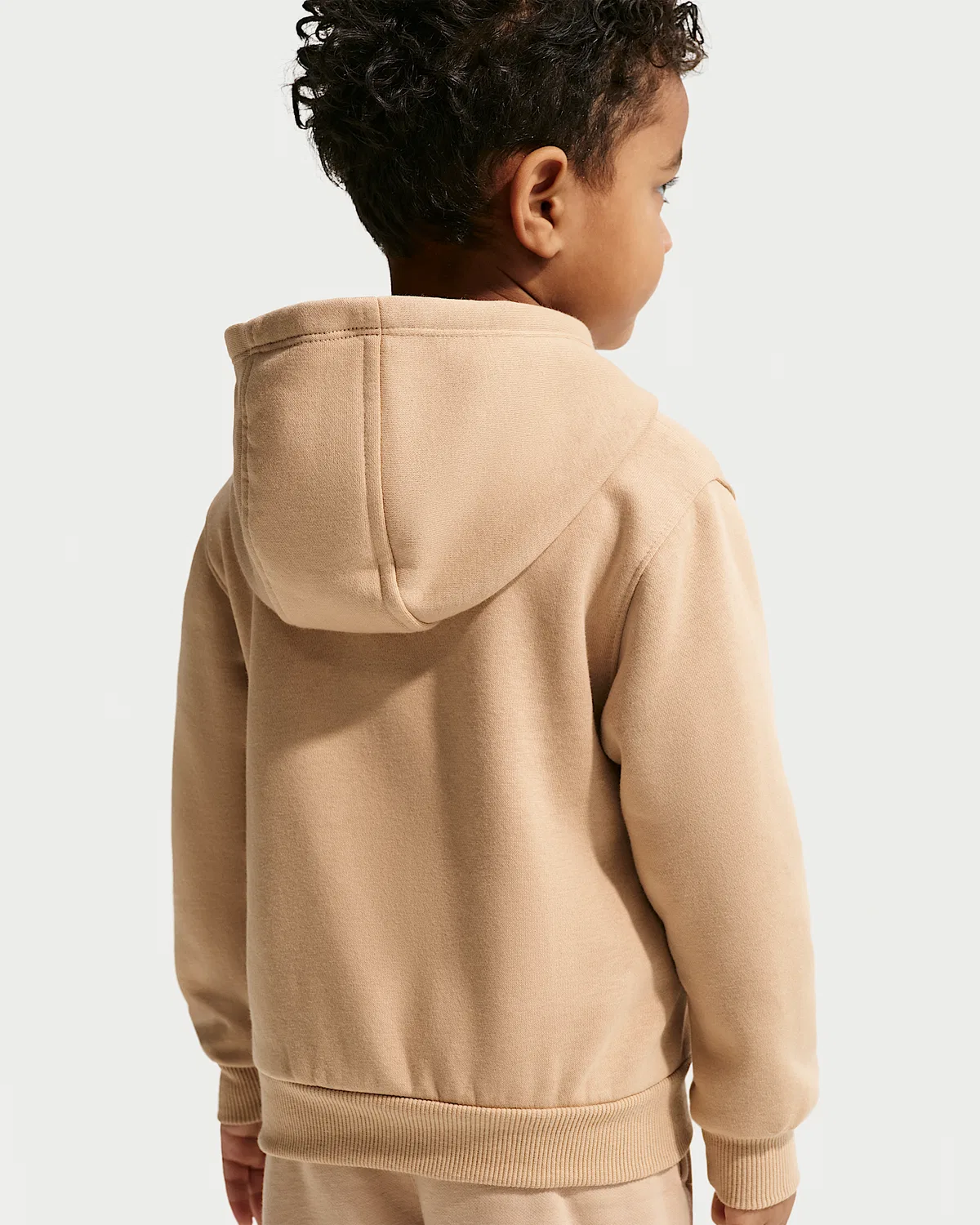 Детская толстовка Nike Sportswear Club Fleece Pullover, Brown — фото 2