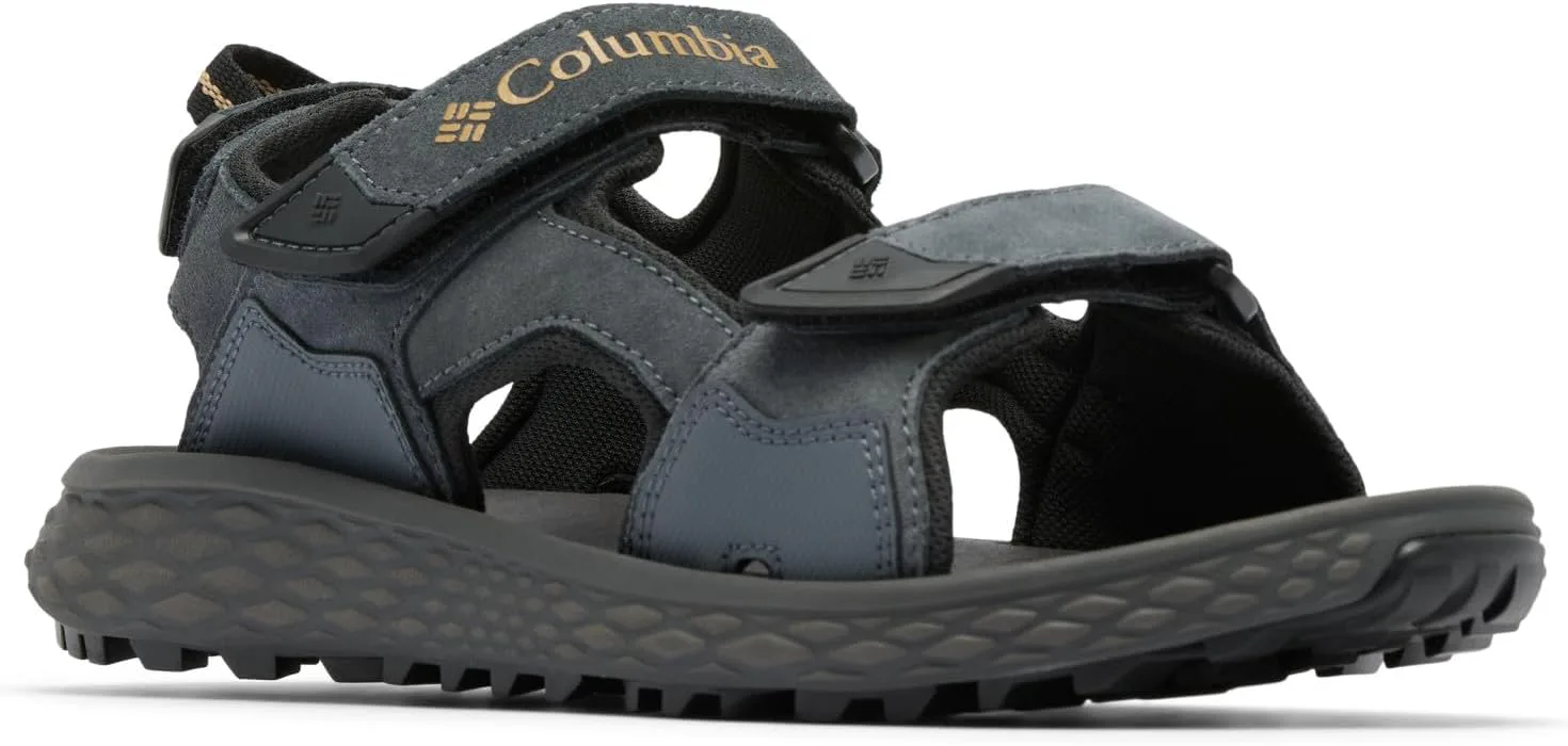 Мужские сандалии Columbia Konos Hiker с 3 ремешками, графит — фото 4