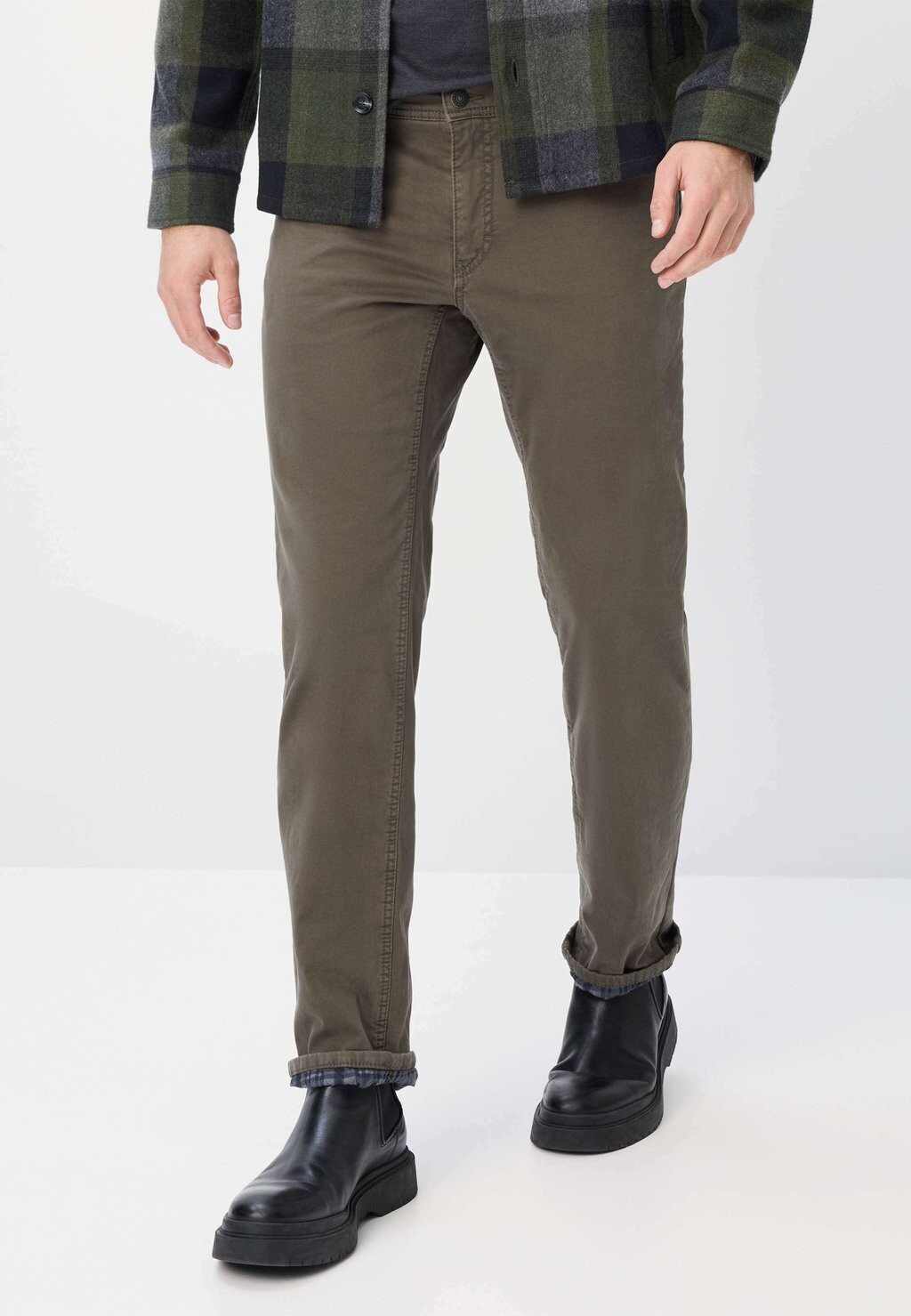 

Брюки STYLE COOPER BRAX, оливковый
