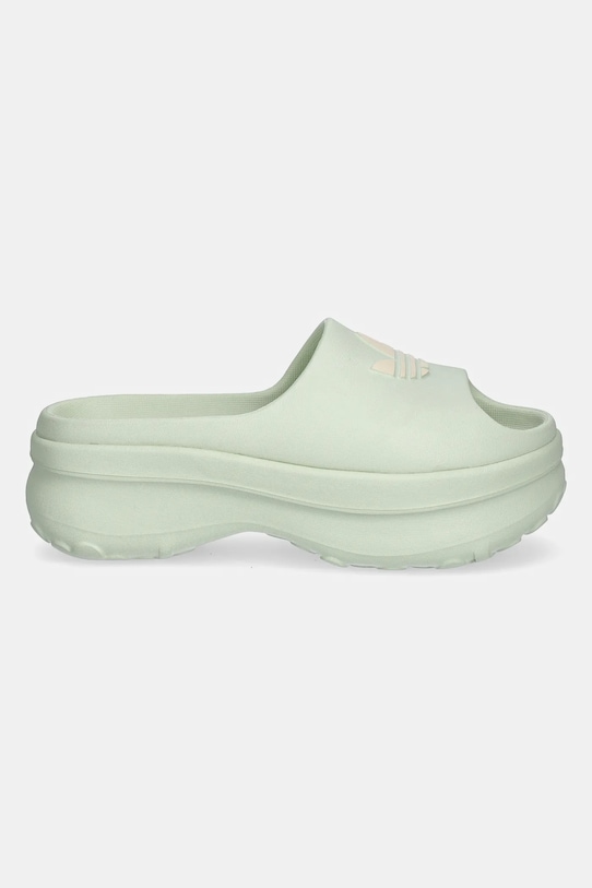 Шлепанцы Adifom Stan Slide W Adidas Originals, зеленый — фото 2