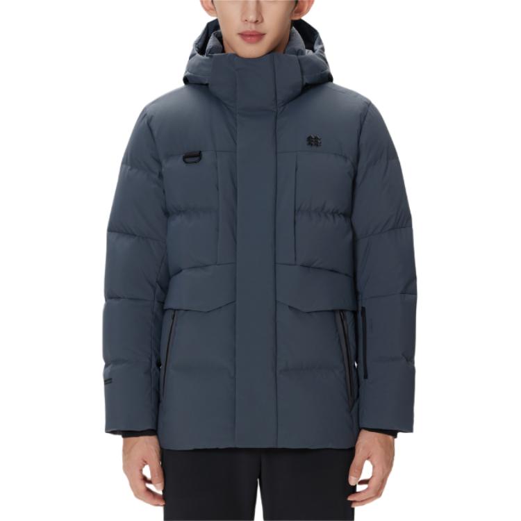 

KOLON SPORT Мужская пуховая куртка GTX 2L, Gray Blue