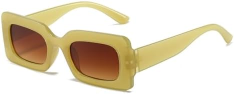 

Классические винтажные солнцезащитные очки для женщин, модная прямоугольная оправа, яркие цвета, очки для активного отдыха и путешествий, защита от ультрафиолета UV400 MTZJH, C3