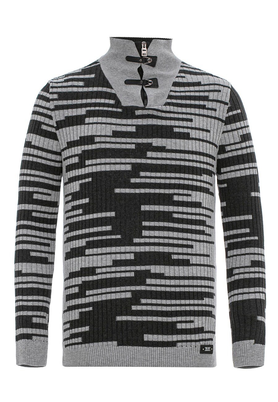 

Свитер CIPO & BAXX, цвет Grey/Anthracite