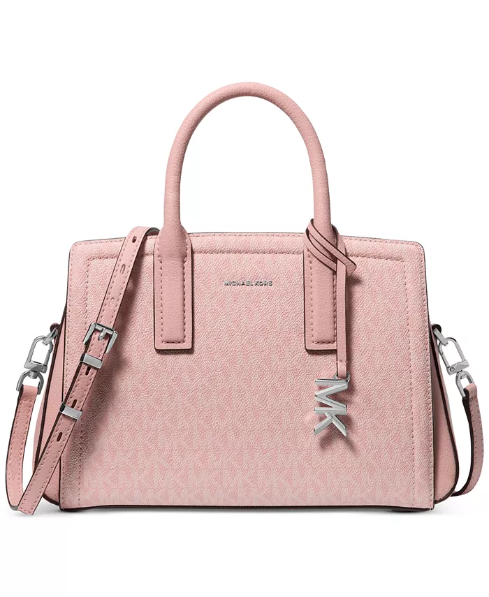 

Лейла Маленькая Нагрудная Сумка-Сатчел Michael Kors, розовый