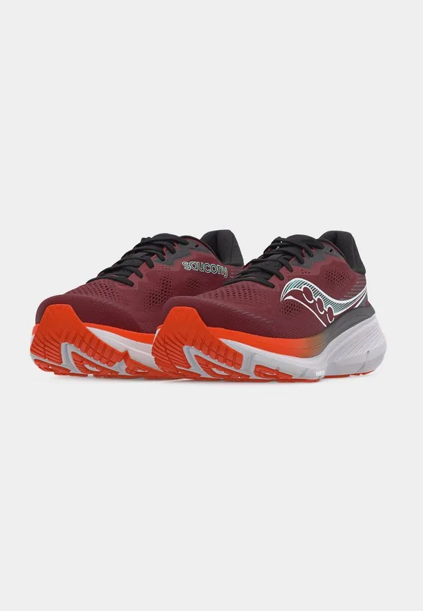Беговые кроссовки guide 19 Saucony, Crimson/Fire — фото 3
