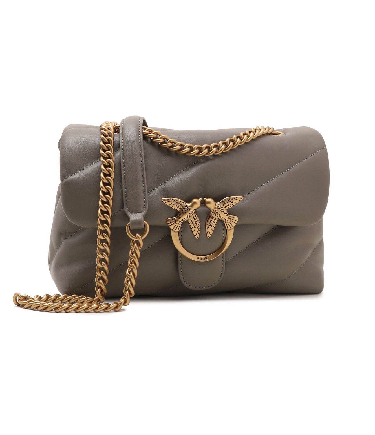 

Сумка через плечо Pinko LOVE CLASSIC PUFF, серый