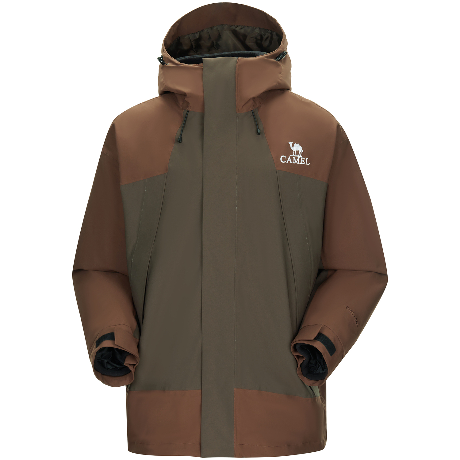

CAMEL Ветровка для любой погоды Unisex, Brick Umber/Rosewood Brown