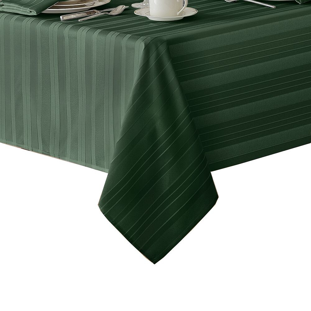 

Elrene Home Fashions Denley Жаккардовая прямоугольная скатерть в полоску в полоску, цвет Hunter