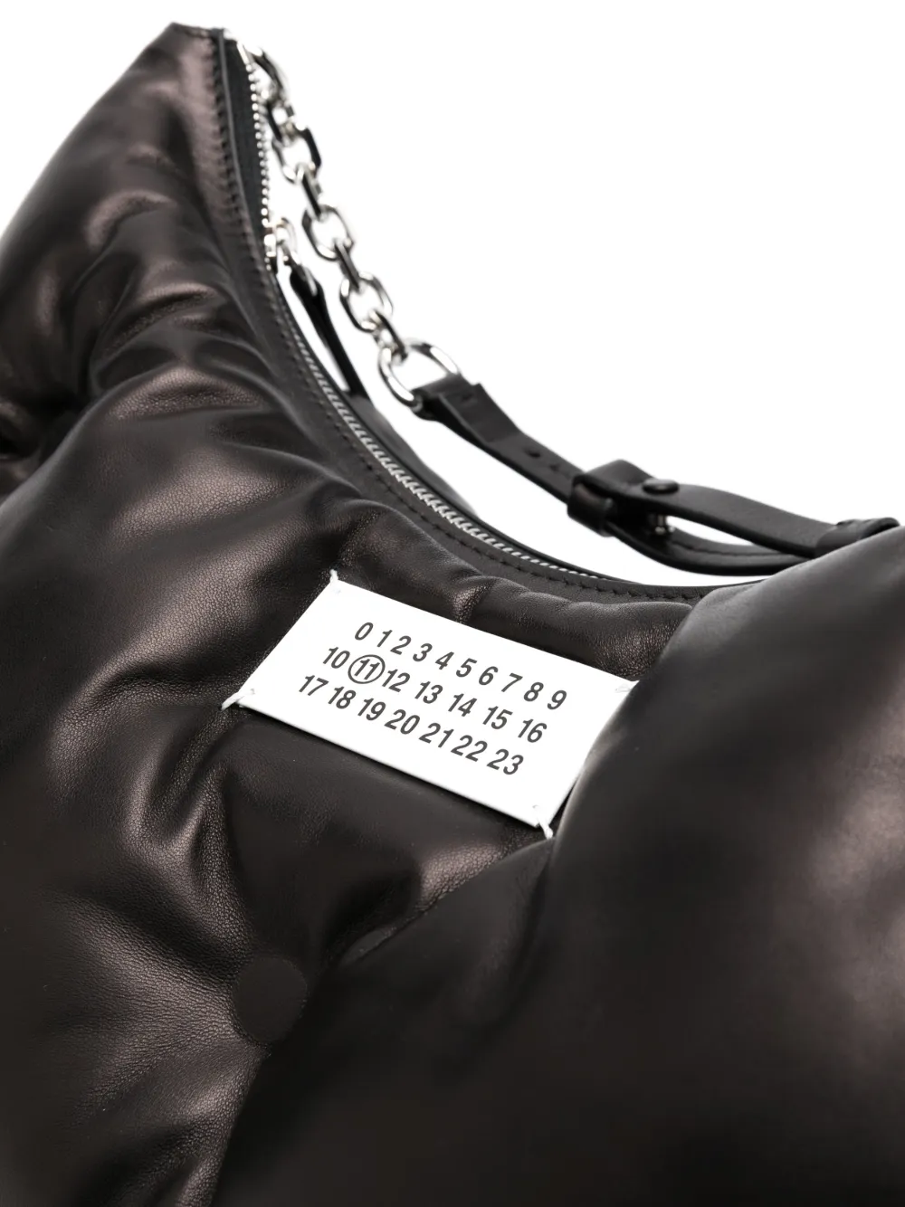 Сумка на плечо Glam Slam среднего размера Maison Margiela, черный — фото 4