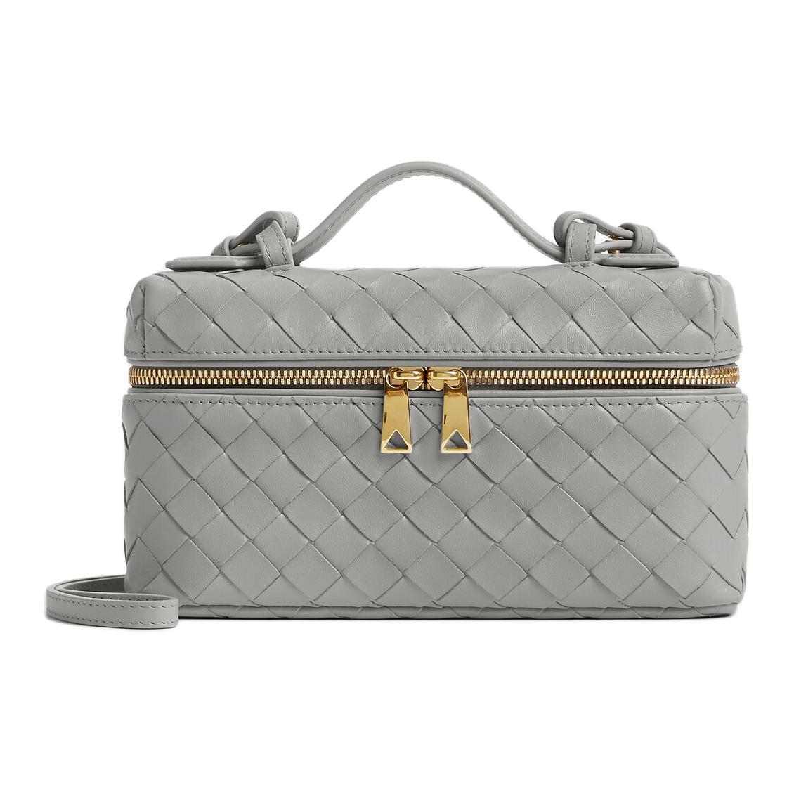 

Bottega Veneta Сумка женская intrecciato из коровьей кожи silver gray