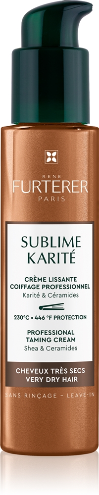 

Разглаживающее и питательное термозащитное молочко Karité для очень сухих и поврежденных волос René Furterer, 100 мл