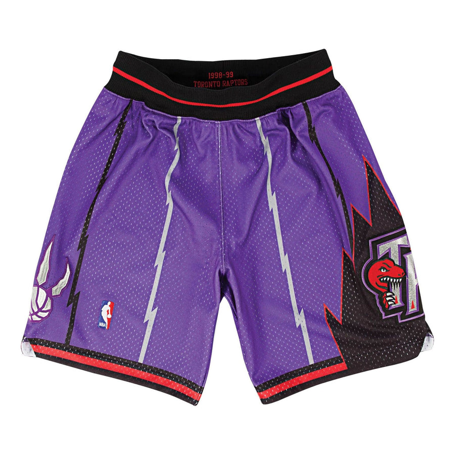 

Спортивные шорты Mitchell & Ness NBA Authentic Shorts Toronto Raptors Road 1998-99 'Purple Black', фиолетовый