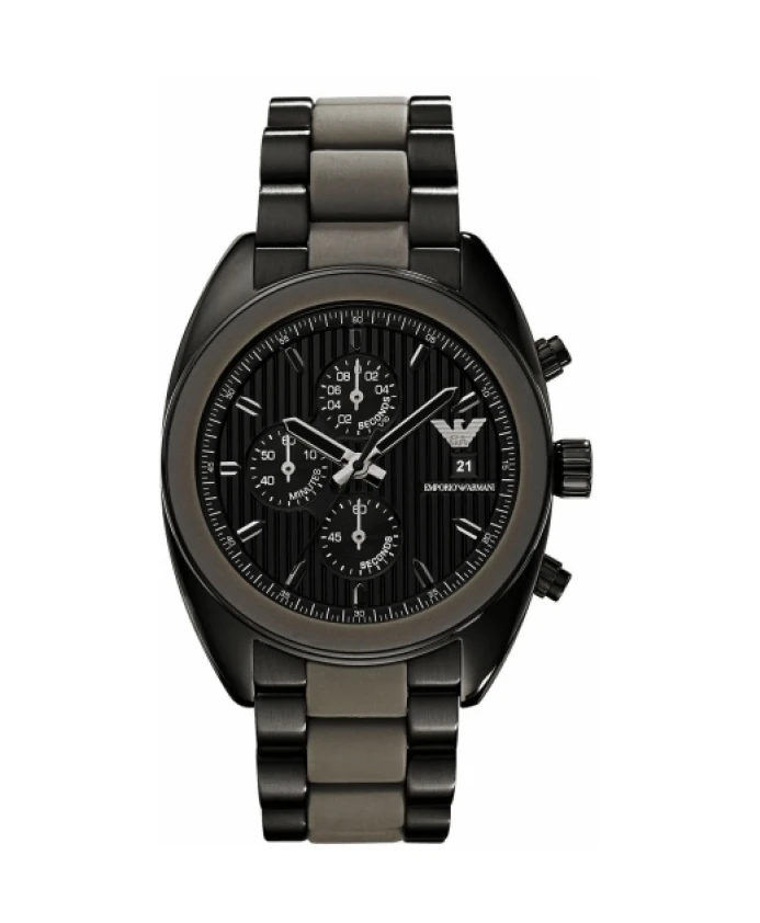 

Мужские часы из нержавеющей стали. Emporio Armani, черный