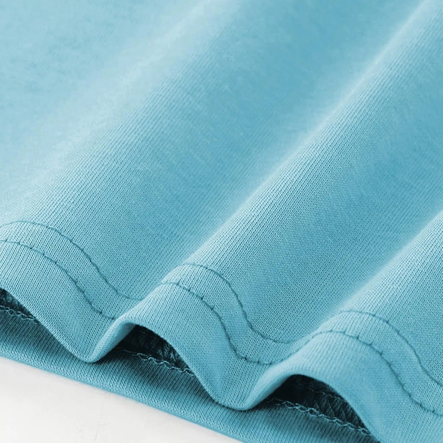 Детский топ на бретелях с рюшами, Light Blue, набор 1 шт — фото 4