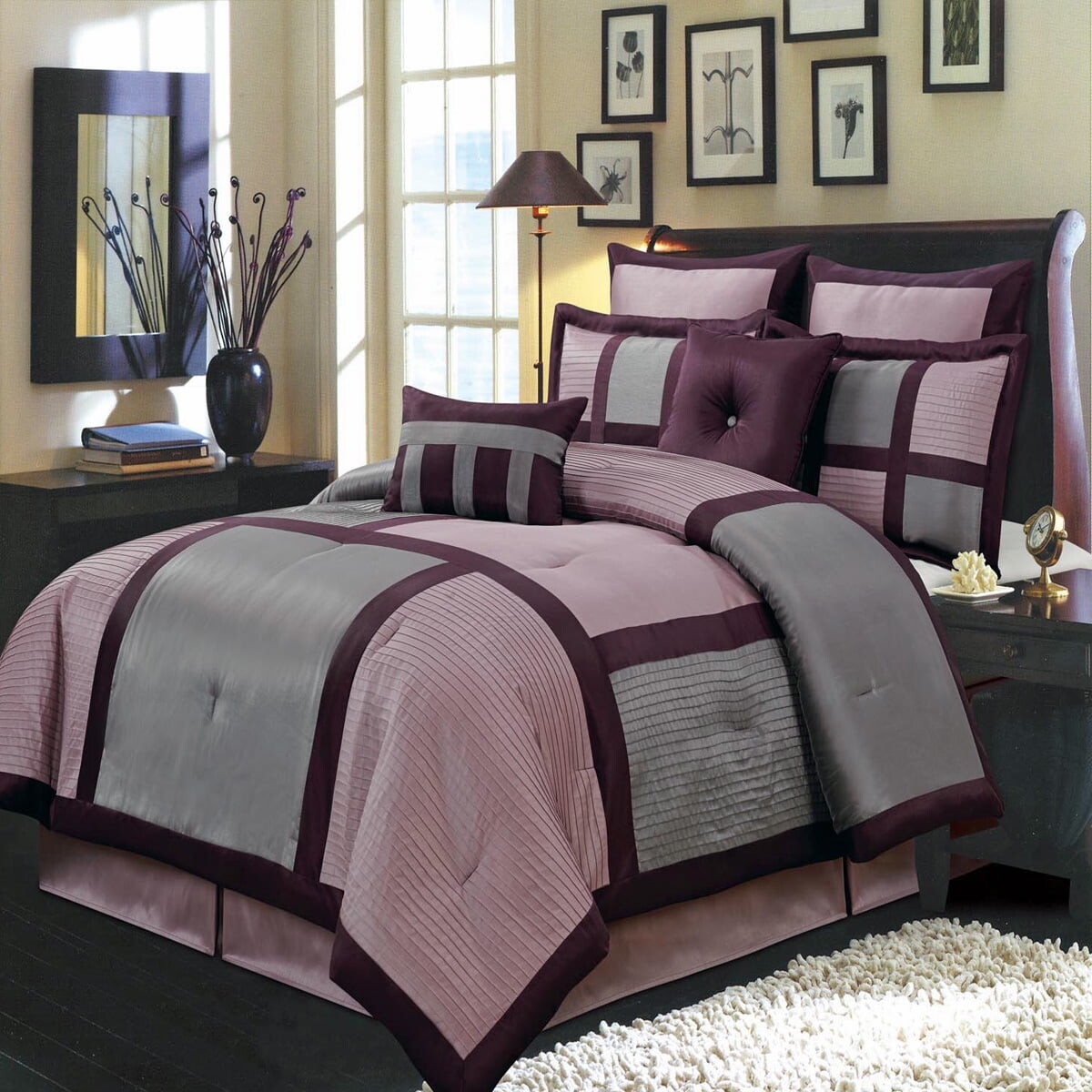 

Комплект постельного белья Morgan Purple, фиолетовый